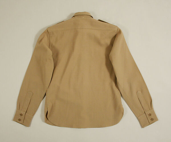Uniform, (a–c,e–g) wool(d) cotton, American