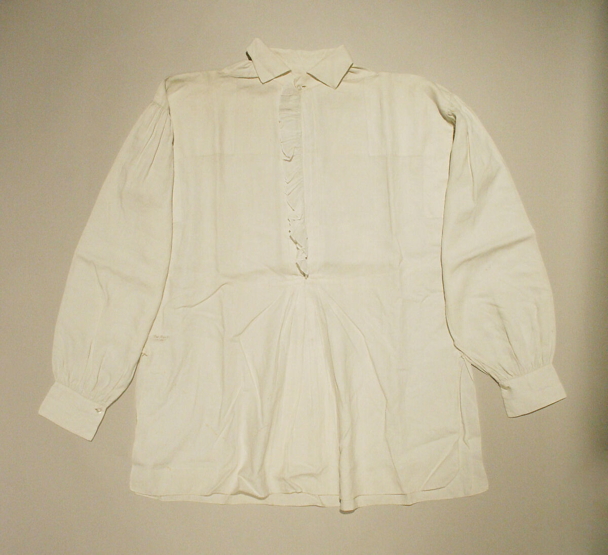 Shirt, linen, American 