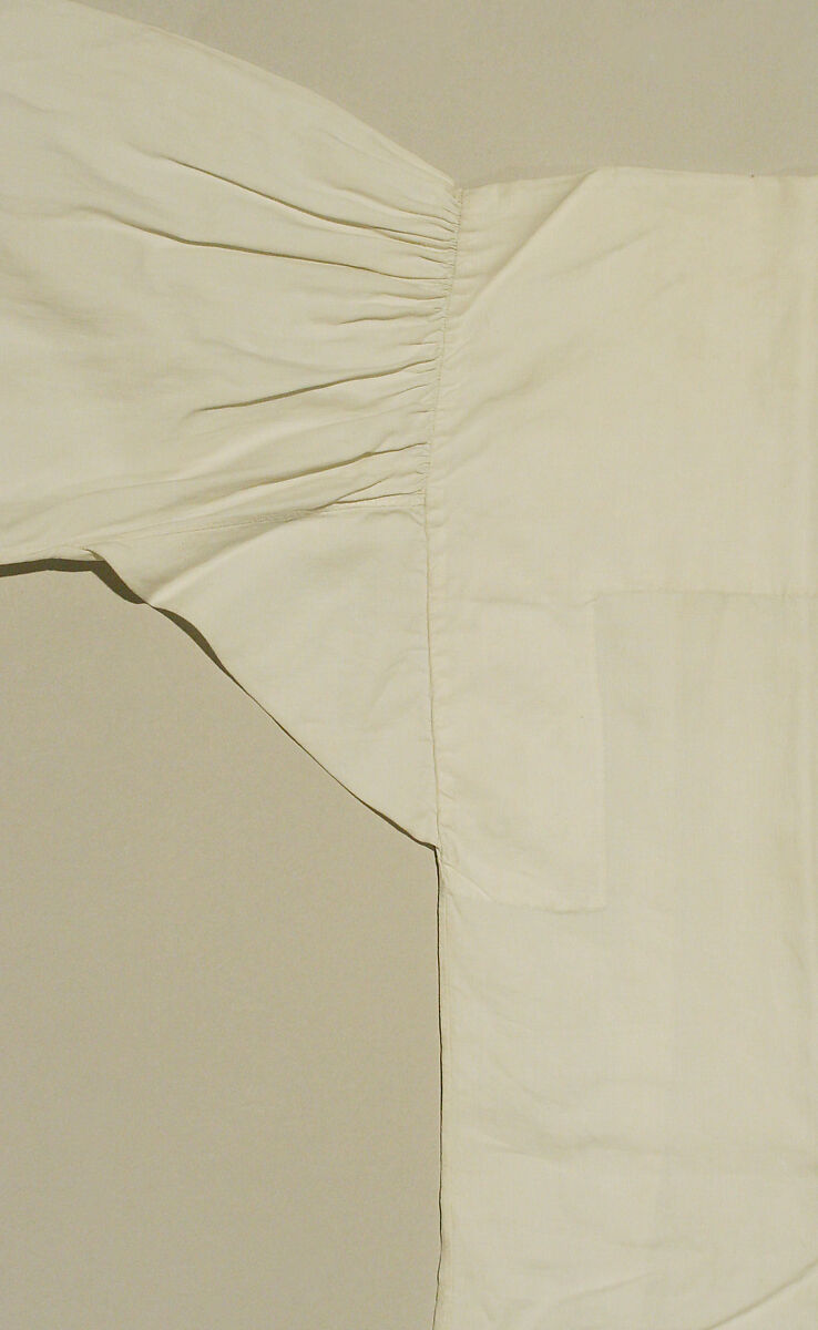 Shirt, linen, American