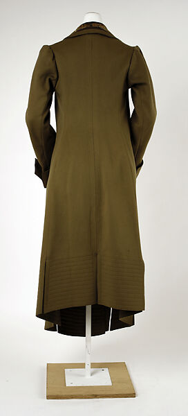 Coat, wool, American
