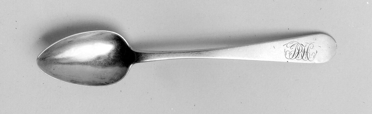 Tea Spoon, Lewis and Smith (active ca. 1805–11), Silver, American 