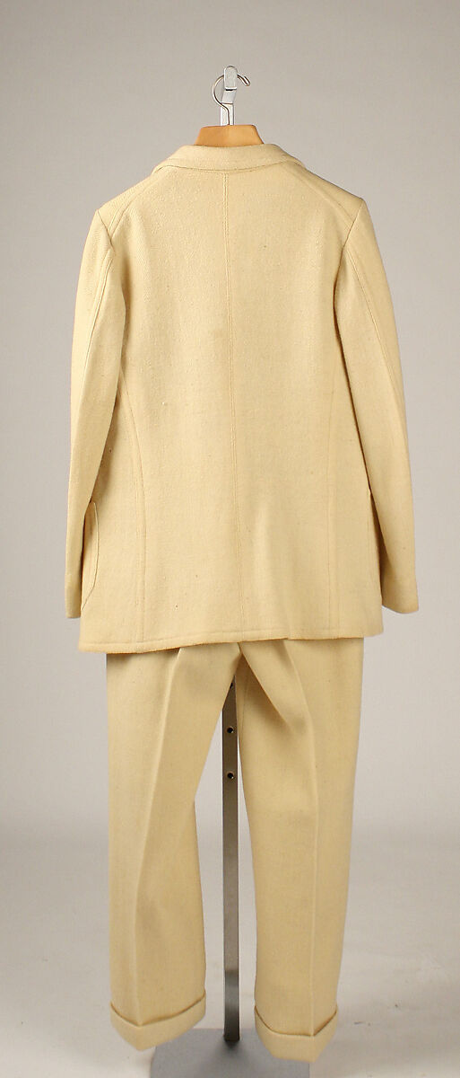 Suit, wool, American