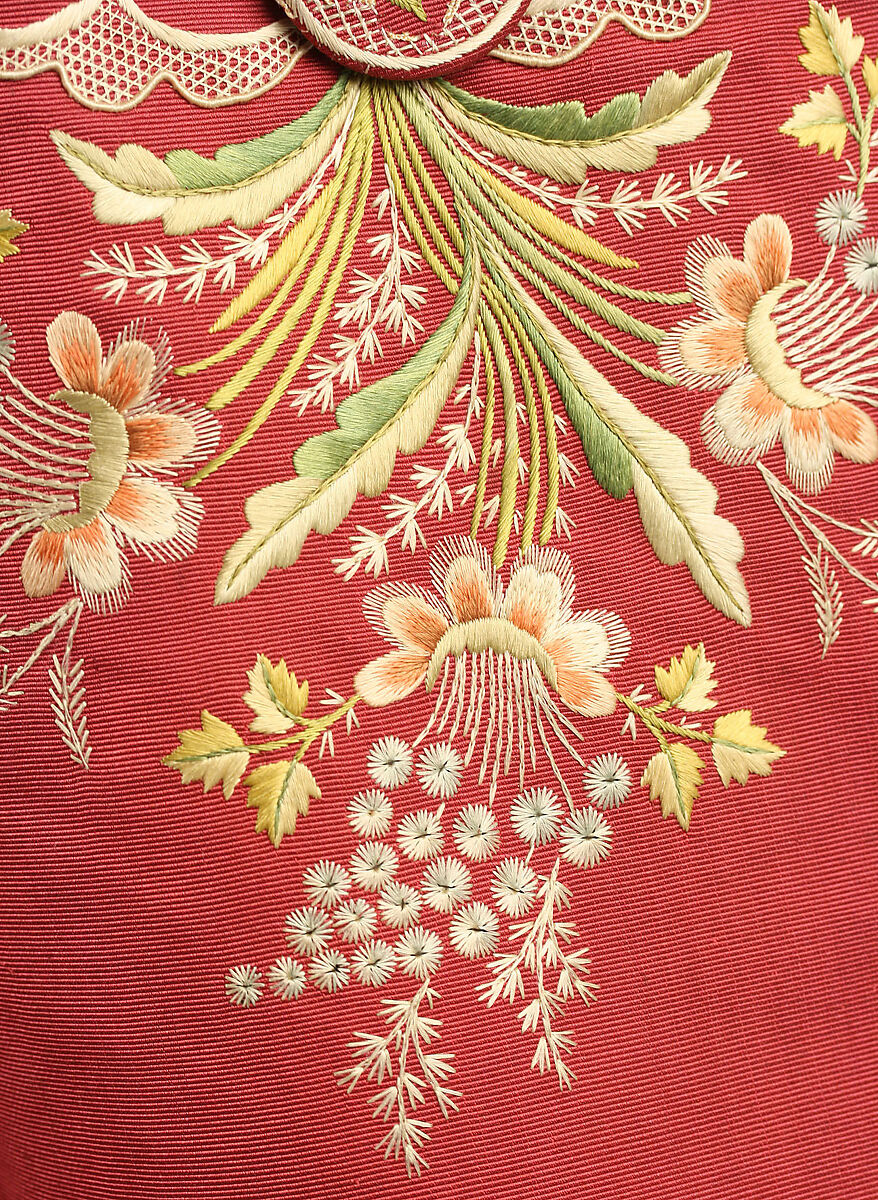 Suit, silk, British