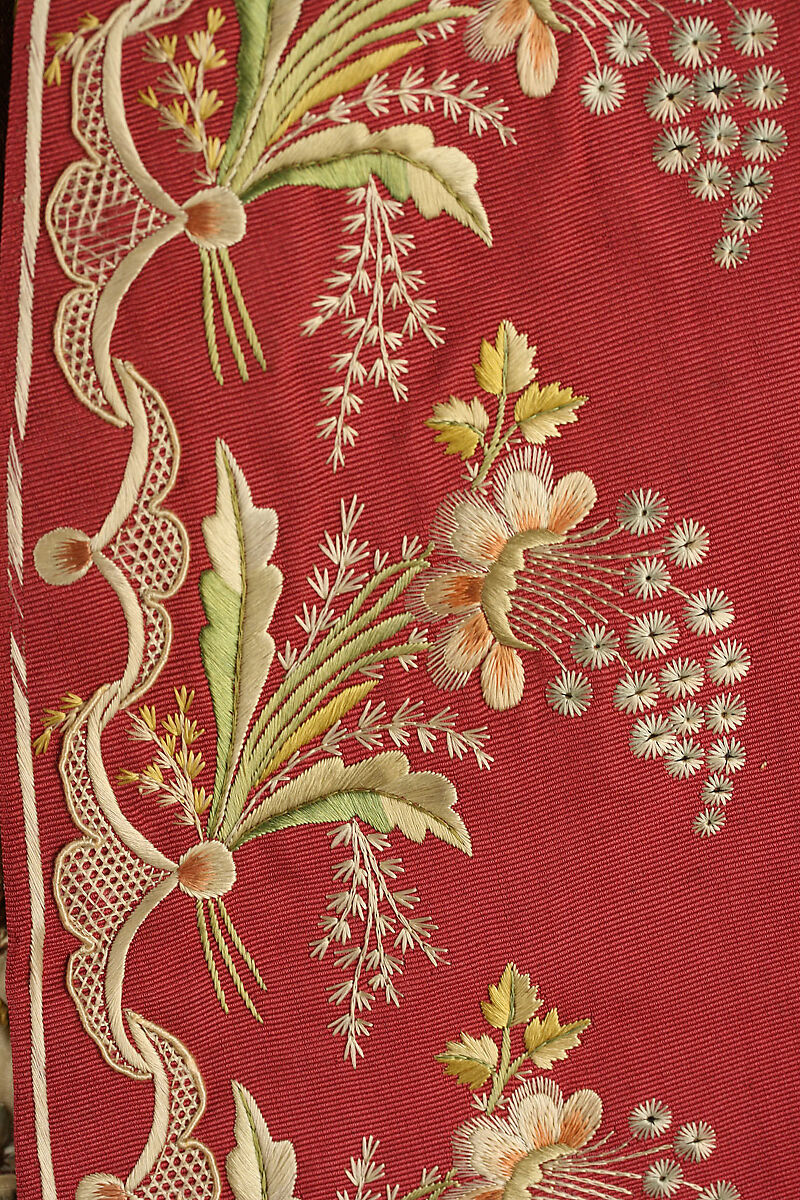 Suit, silk, British