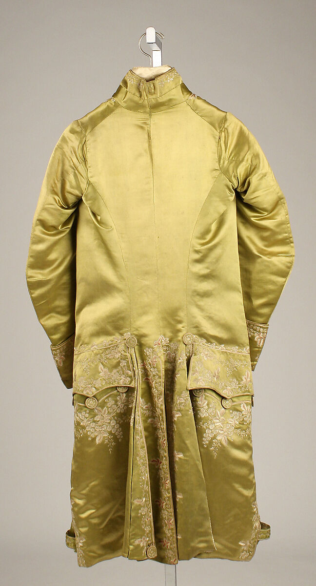 Suit, silk, French