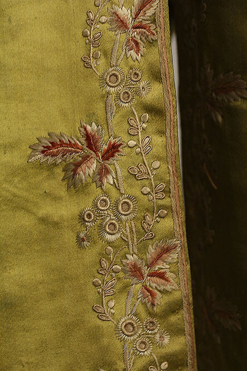 Suit, silk, French