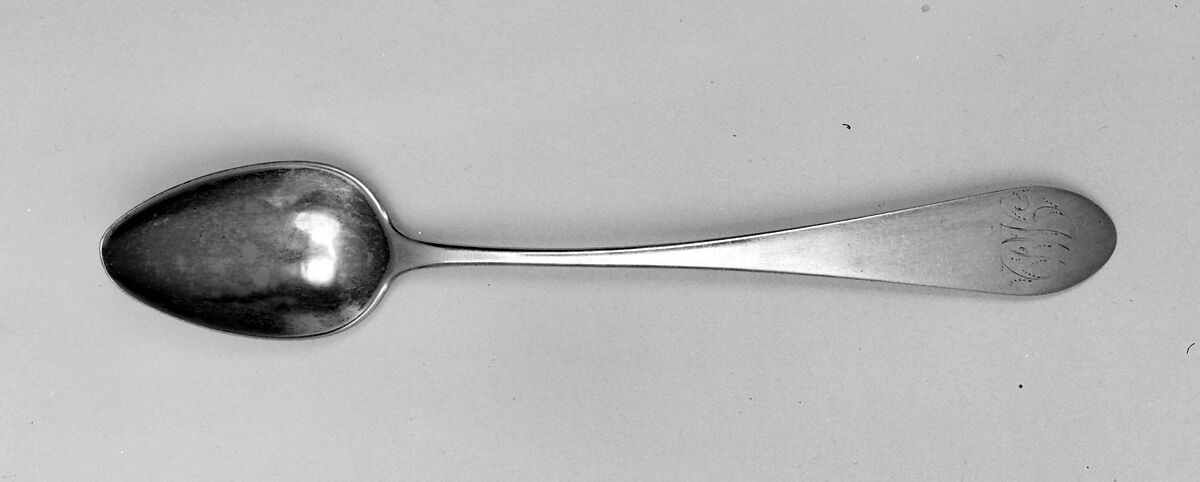 Tea Spoon, Marcus Merriman and Company (1802–17), Silver, American 