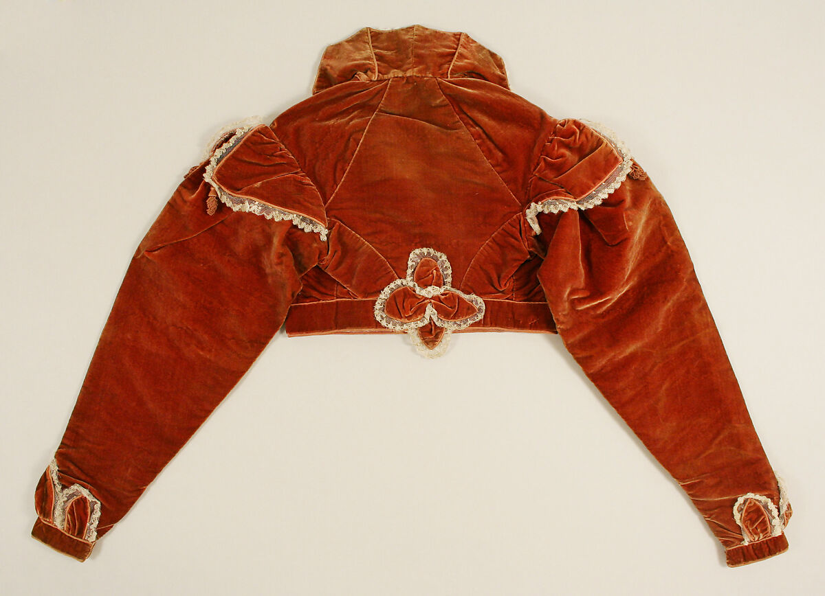 Spencer, silk, British