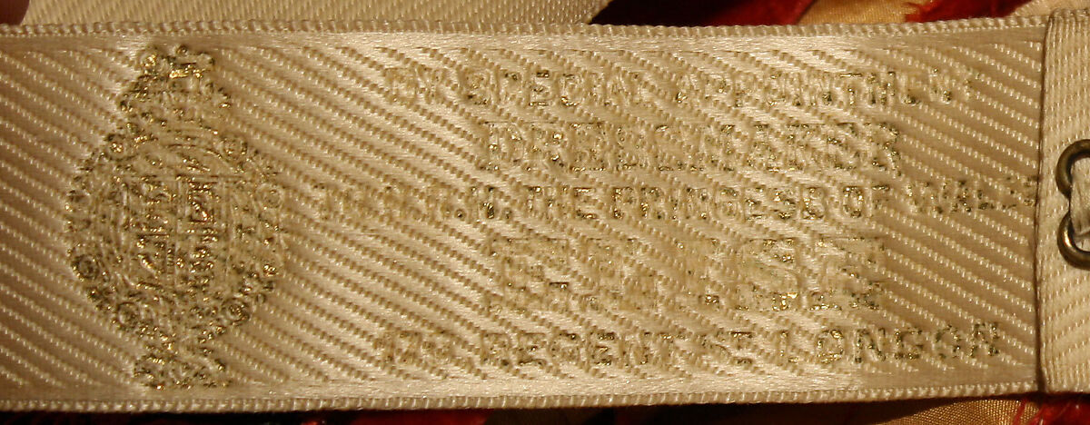 Ball gown, Madame Elise, silk, cotton, British