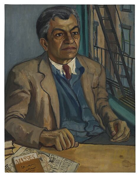 Mike Gold, Alice Neel (American, Merion Square, Pennsylvania 1900–1984 New York), Oil on canvas 