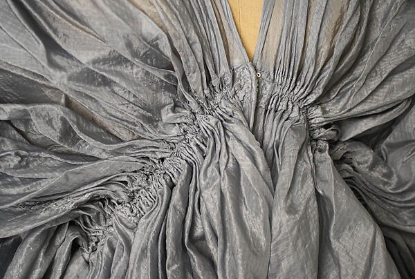 Evening dress, Norma Kamali (American, born 1945), silk, nylon, American