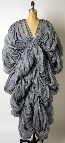 Evening dress, Norma Kamali (American, born 1945), silk, nylon, American 