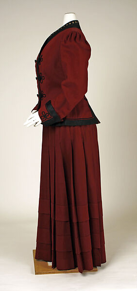 Suit, wool, probably American