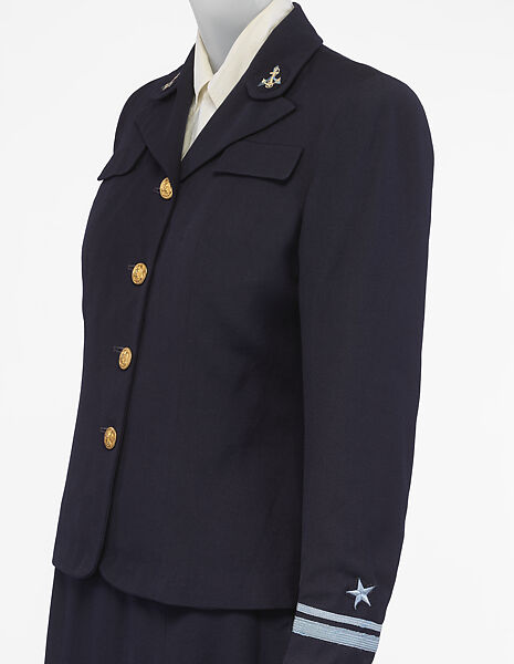 Uniform, Mainbocher (French and American, founded 1930), Wool, cotton, American