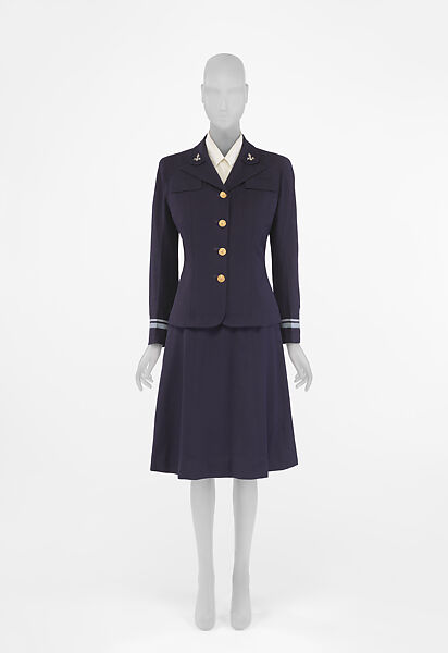 Uniform, Mainbocher (French and American, founded 1930), Wool, cotton, American 