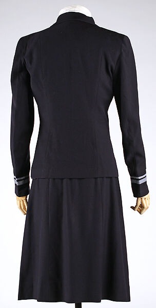 Uniform, Mainbocher (French and American, founded 1930), Wool, cotton, American