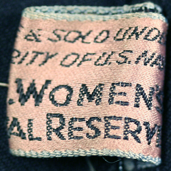 Uniform, Mainbocher (French and American, founded 1930), Wool, cotton, American