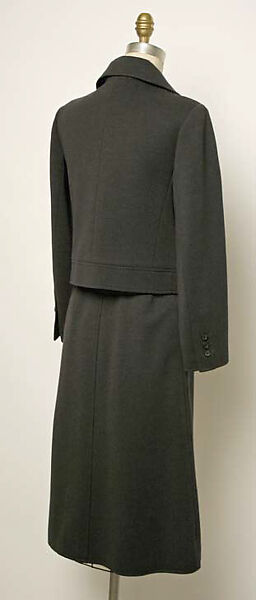 Suit, Yves Saint Laurent (French, founded 1961), wool, French