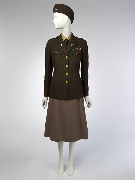 Uniform, (a–d) wool
(e–l) metal, American 