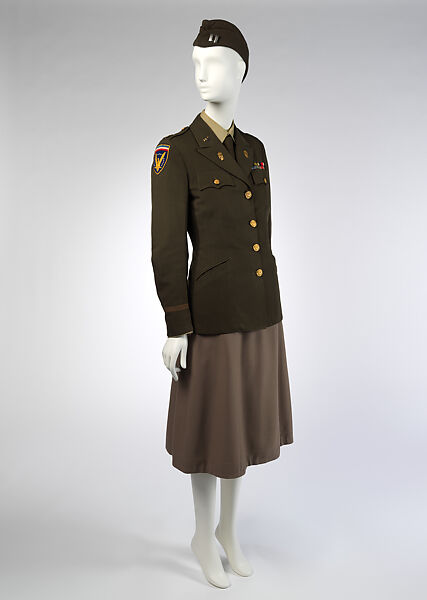 Uniform, (a–d) wool
(e–l) metal, American