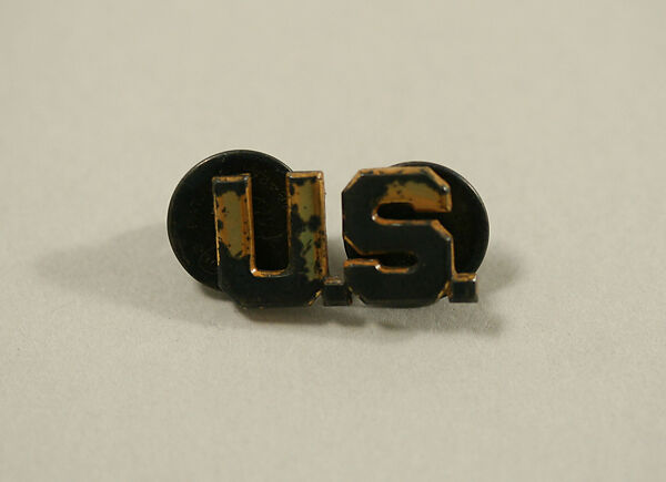Uniform, (a–d) wool
(e–l) metal, American