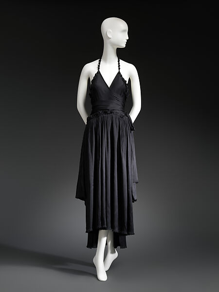 Evening dress, House of Vionnet (French, active 1912–14; 1918–39), silk, French