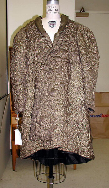 Evening coat, Alix (French, 1934–1942), metal thread, French