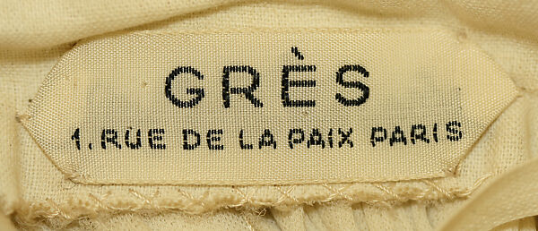 Evening dress, Madame Grès (Germaine Émilie Krebs) (French, Paris 1903–1993 Var region), silk, French