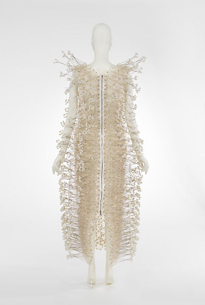 Dress, Noir Kei Ninomiya (Japanese, founded 2013), plastic (polyvinyl chloride, acrylic), metal, Japanese