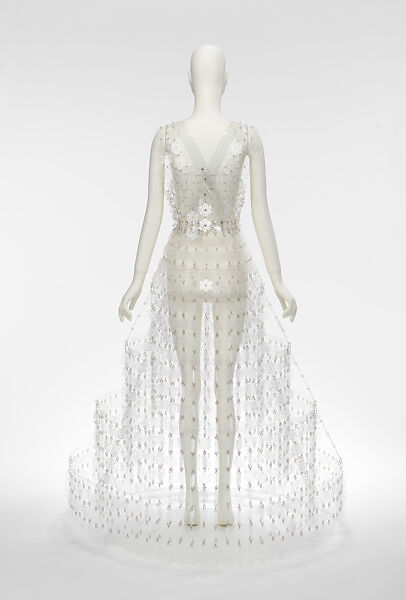 Dress, Noir Kei Ninomiya (Japanese, founded 2013), acrylic, metal, PVC, Japanese