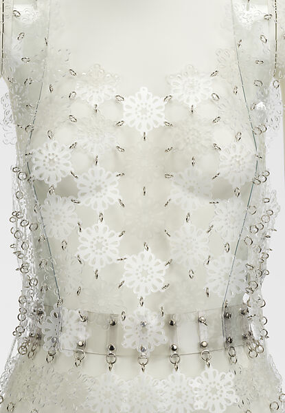 Dress, Noir Kei Ninomiya (Japanese, founded 2013), acrylic, metal, PVC, Japanese