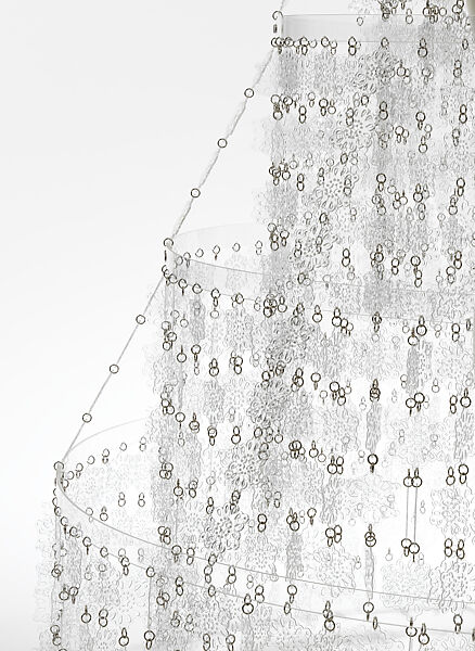 Dress, Noir Kei Ninomiya (Japanese, founded 2013), acrylic, metal, PVC, Japanese