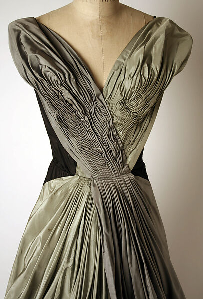 Evening dress, Madame Grès (Germaine Émilie Krebs) (French, Paris 1903–1993 Var region), silk, French