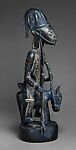 Ẹlẹ́ṣin (equestrian) figure for an Erinlẹ̀ shrine, Maku of Erin (d. 1915, Erin, Osun State, Nigeria), Wood, paint, Yoruba peoples
