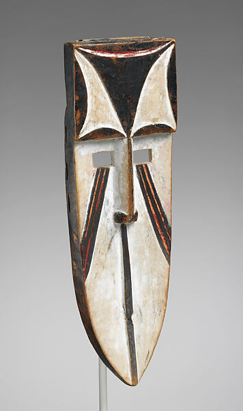 Igri or okonkpo face mask, Afikpo-Igbo artist, Wood, paint, Afikpo peoples