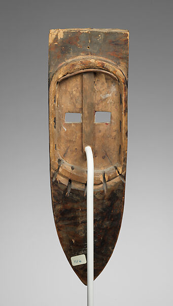 Igri or okonkpo face mask, Afikpo-Igbo artist, Wood, paint, Afikpo peoples