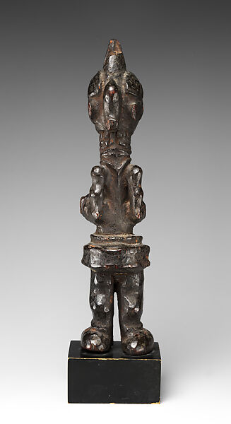 Bwanga bwa bwimpe (female power figure), Luluwa artist and mpaka manga (ritual specialist), Wood, Luluwa peoples