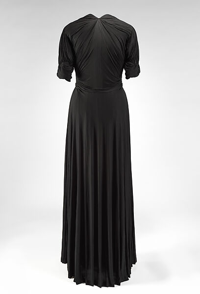 Evening dress, Madame Grès (Germaine Émilie Krebs) (French, Paris 1903–1993 Var region), silk, French