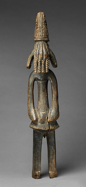 Figure of Ajiku, Jukun artist, Wood, Jukun peoples 