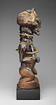 Nkishi (power figure), Kalebwe-Songye artist and nganga (ritual specialist), Wood, metal, fiber, reptile skin, animal fur and hide, animal tooth, applied organic materials, Bakalebwe-Songye peoples