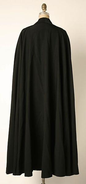 Evening coat, Madame Grès (Germaine Émilie Krebs) (French, Paris 1903–1993 Var region), wool, French