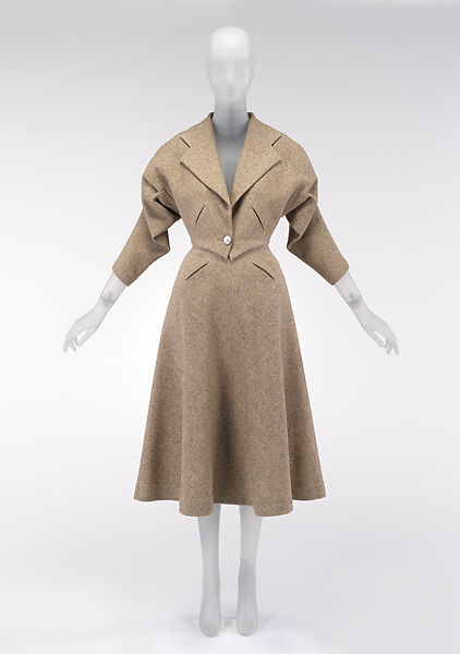 Suit, Madame Grès (Germaine Émilie Krebs) (French, Paris 1903–1993 Var region), wool, French 