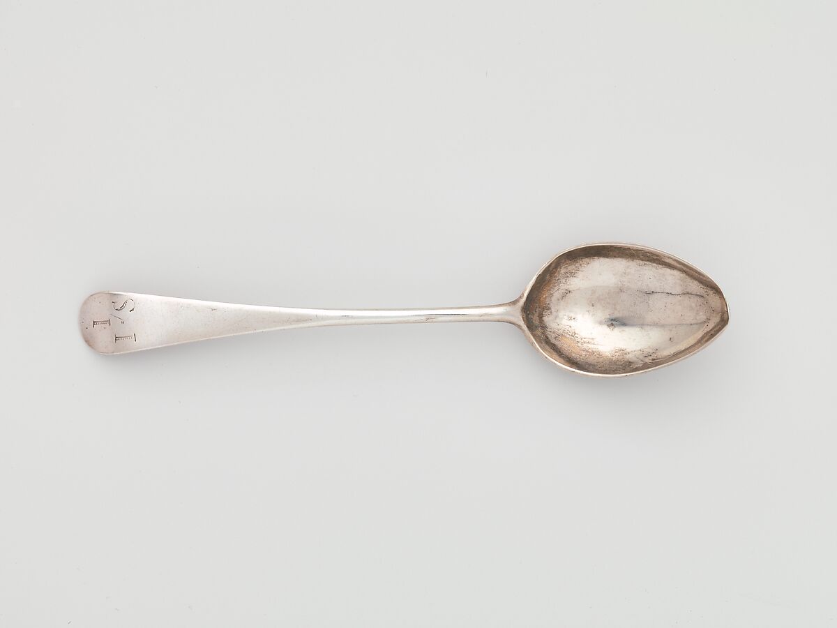 Tea Spoon, Paul Revere Jr. (American, Boston, Massachusetts 1734–1818 Boston, Massachusetts), Silver, American