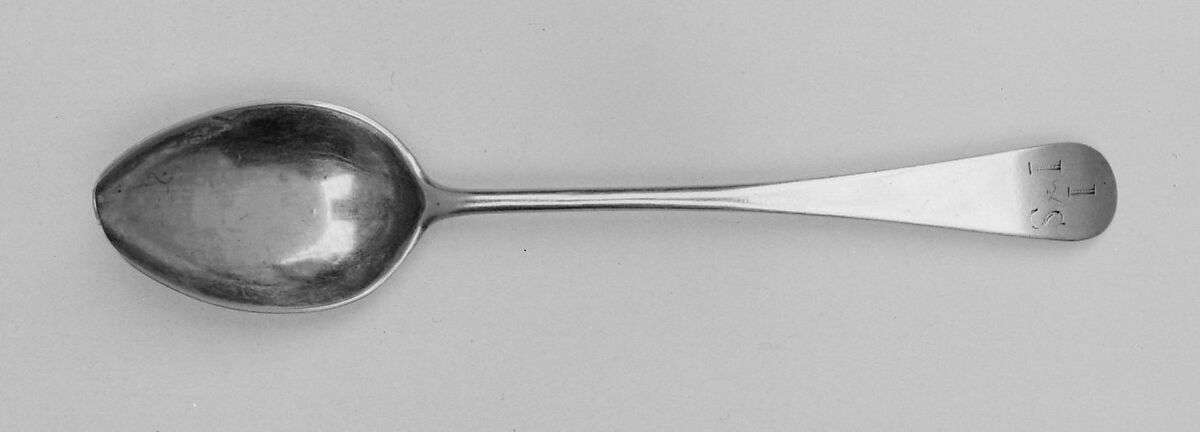 Tea Spoon, Paul Revere Jr. (American, Boston, Massachusetts 1734–1818 Boston, Massachusetts), Silver, American 