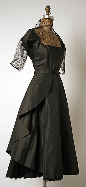 Afternoon dress, Madame Grès (Germaine Émilie Krebs) (French, Paris 1903–1993 Var region), silk, French