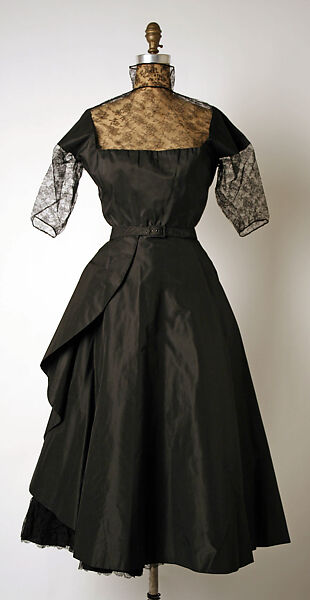 Afternoon dress, Madame Grès (Germaine Émilie Krebs) (French, Paris 1903–1993 Var region), silk, French 