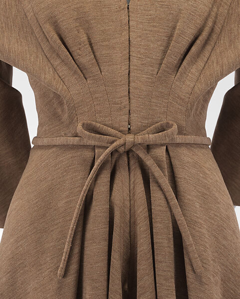 Dress, Madame Grès (Germaine Émilie Krebs) (French, Paris 1903–1993 Var region), wool, French