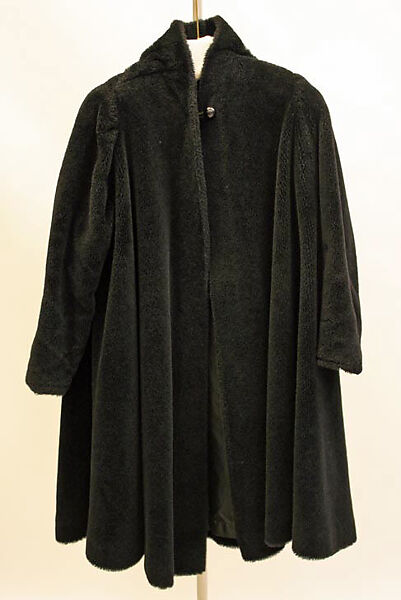 Coat, Madame Grès (Germaine Émilie Krebs) (French, Paris 1903–1993 Var region), wool, French 