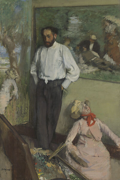 Henri Michel-Lévy, Edgar Degas  French, Oil on canvas, French