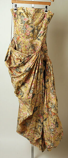 Evening dress, Madame Grès (Germaine Émilie Krebs) (French, Paris 1903–1993 Var region), silk, French